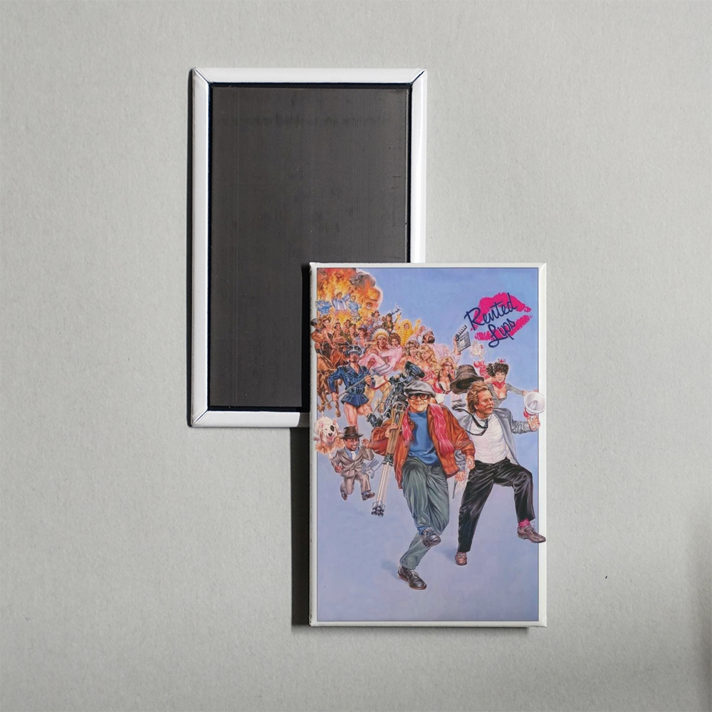 Rented Lips Mini Movie Fridge Magnet
