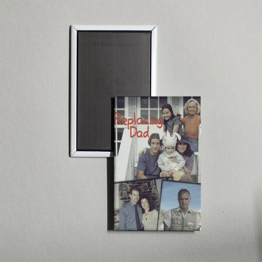 Replacing Dad Mini Movie Fridge Magnet