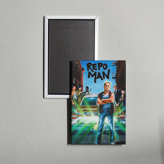 Repo Man Mini Movie Fridge Magnet