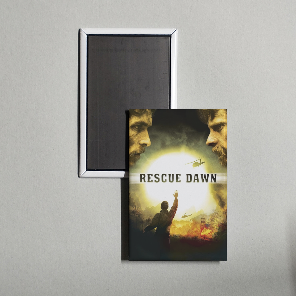 Rescue Dawn Mini Movie Fridge Magnet
