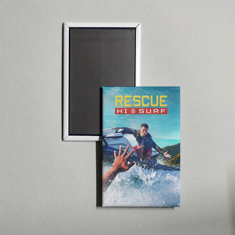 Rescue HI-Surf TV Show Fridge Magnet