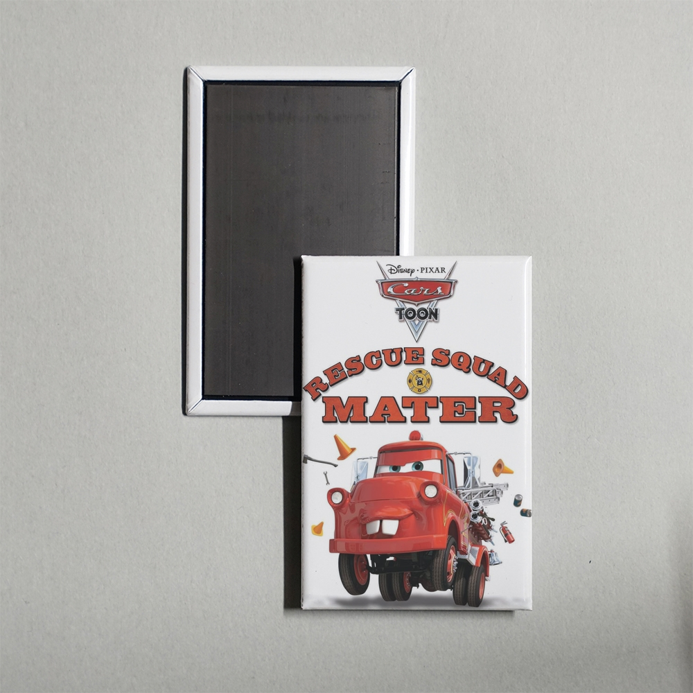 Rescue Squad Mater Mini Movie Fridge Magnet