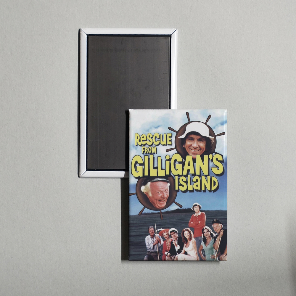Rescue from Gilligan's Island Mini Movie Fridge Magnet