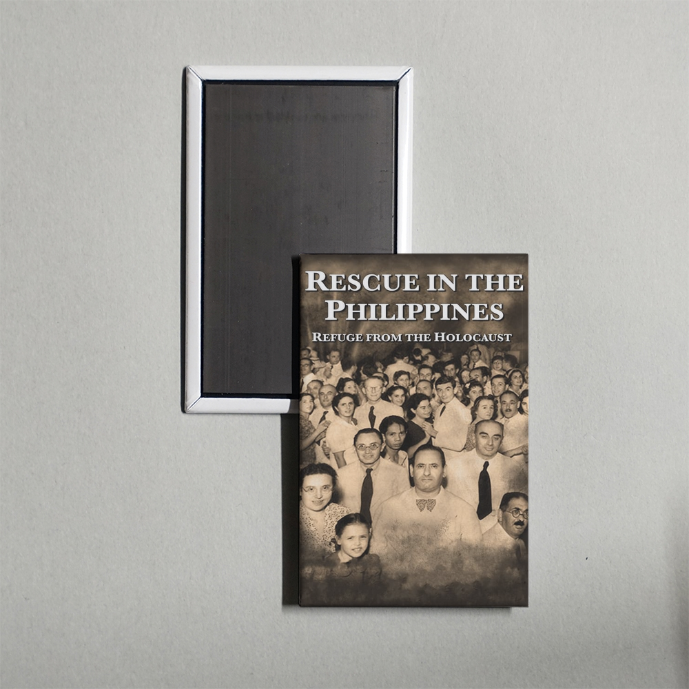 Rescue in the Philippines Refuge from the Holocaust Mini Movie Fridge Magnet