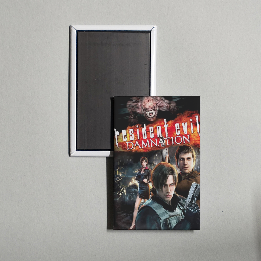 Resident Evil Damnation Mini Movie Fridge Magnet