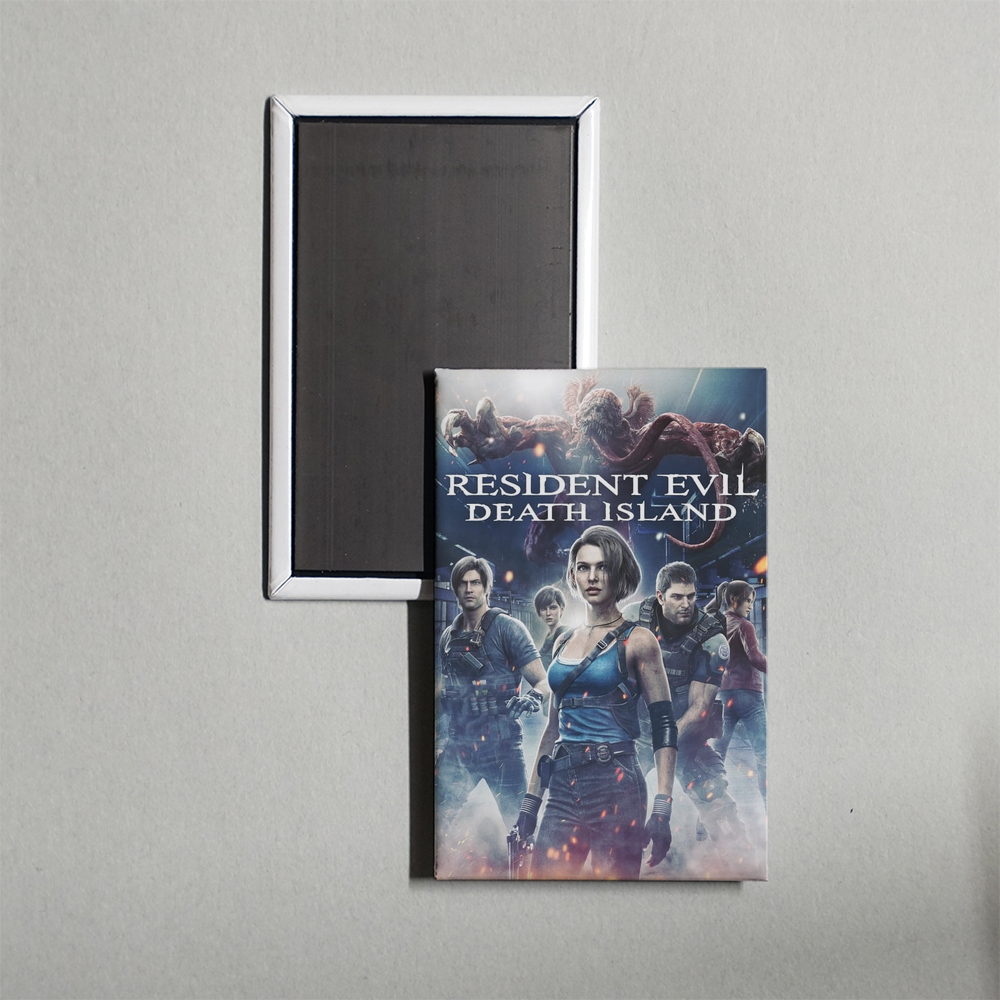 Resident Evil Death Island Mini Movie Fridge Magnet