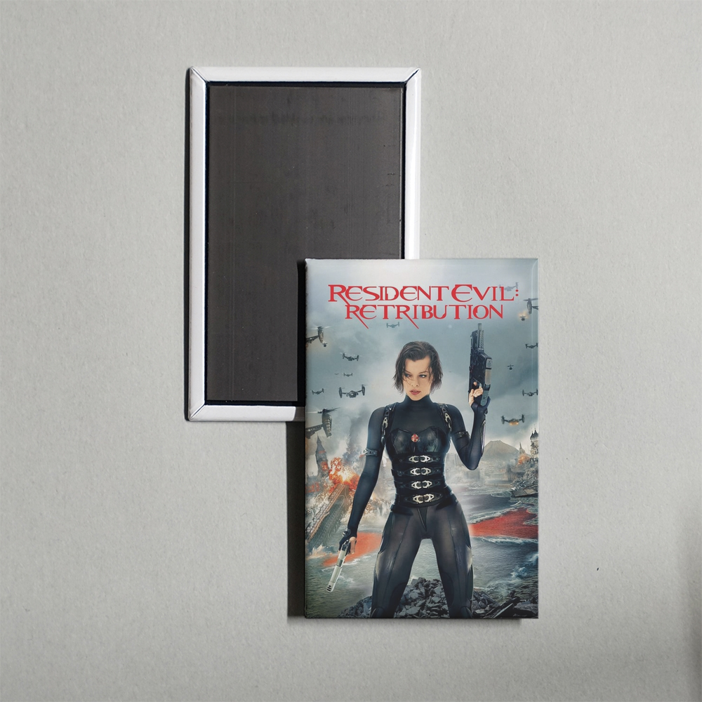 Resident Evil Retribution Mini Movie Fridge Magnet