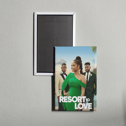Resort to Love Mini Movie Fridge Magnet