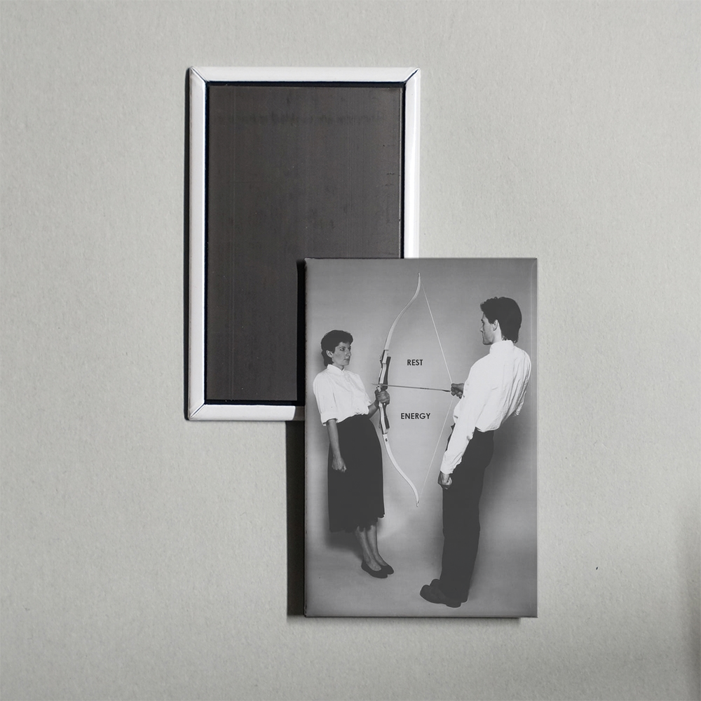 Rest Energy Mini Movie Fridge Magnet