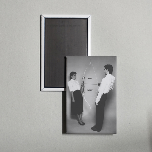 Rest Energy Mini Movie Fridge Magnet