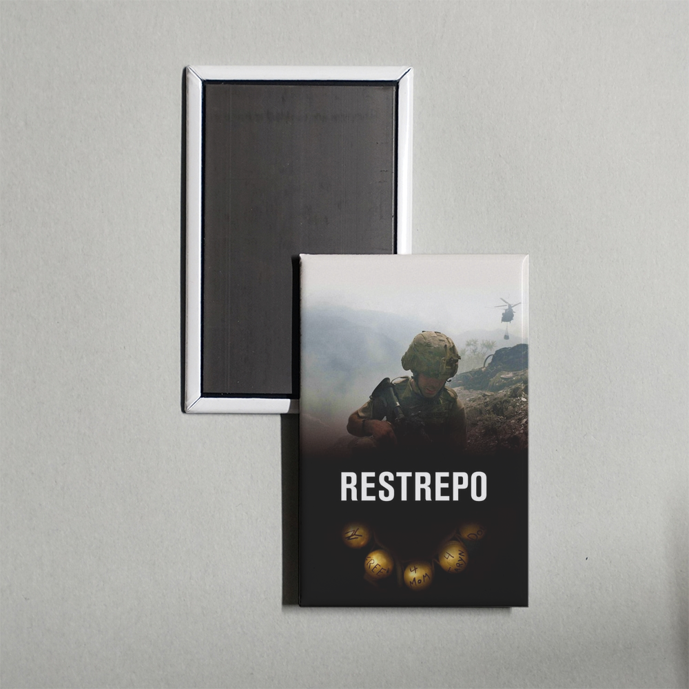 Restrepo Mini Movie Fridge Magnet