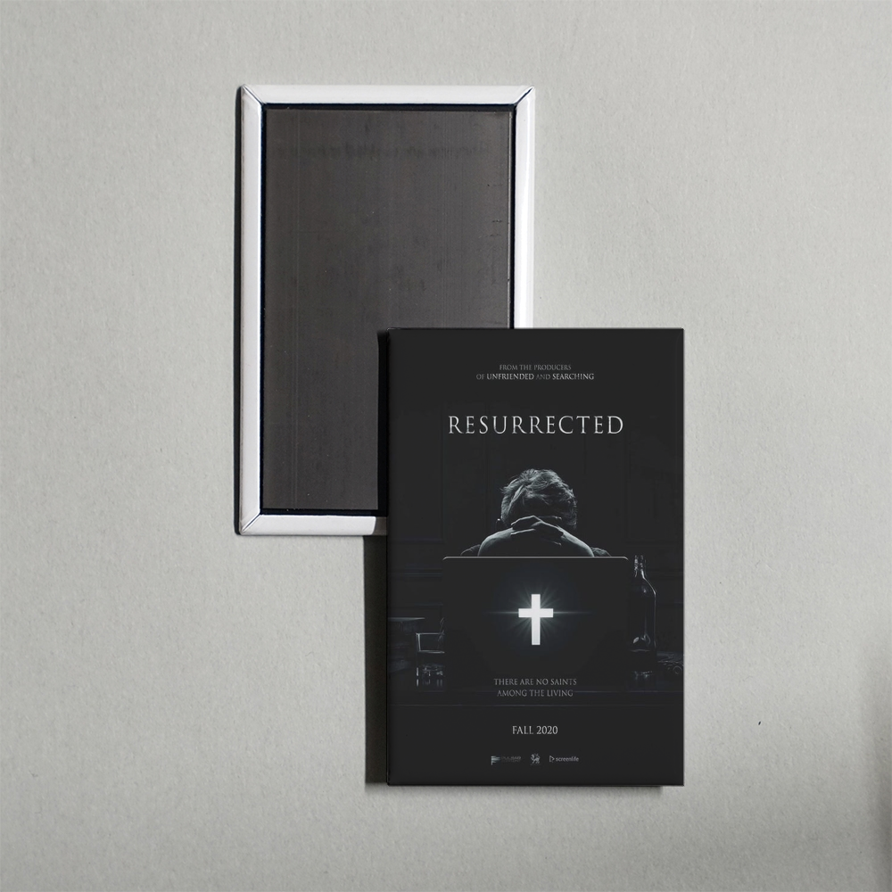 Resurrected Mini Movie Fridge Magnet