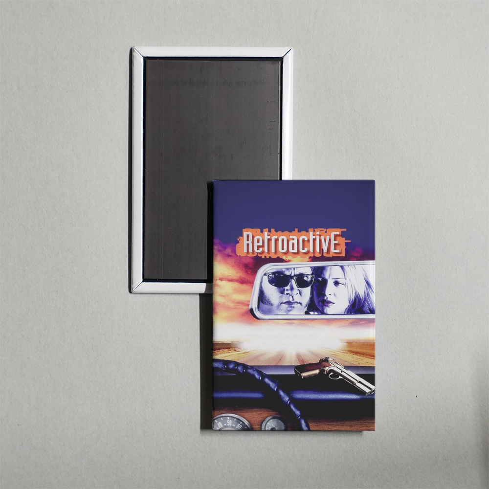 Retroactive Mini Movie Fridge Magnet