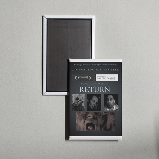 Return Mini Movie Fridge Magnet