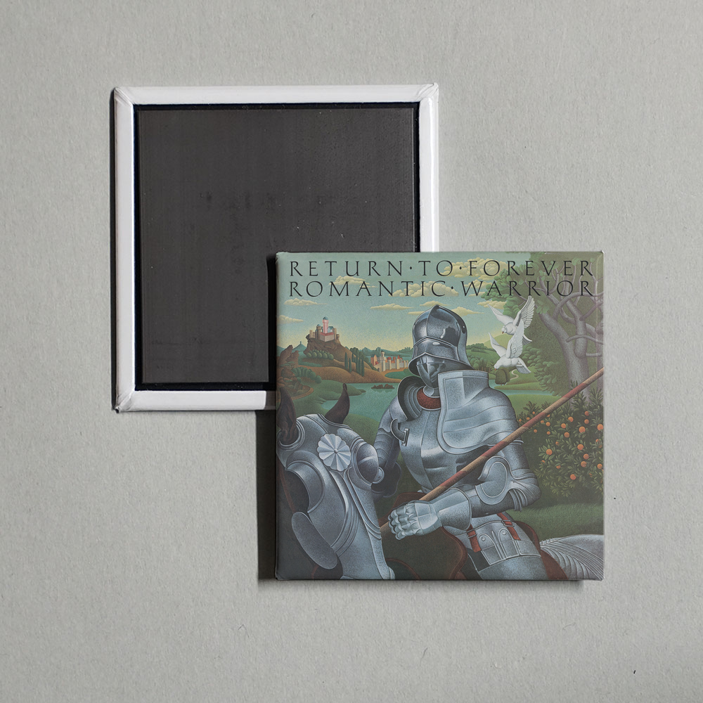Return To Forever - Romantic Warrior Album Cover Fridge Magnet