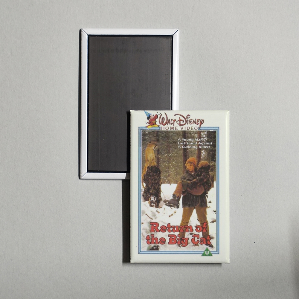 Return of the Big Cat Mini Movie Fridge Magnet