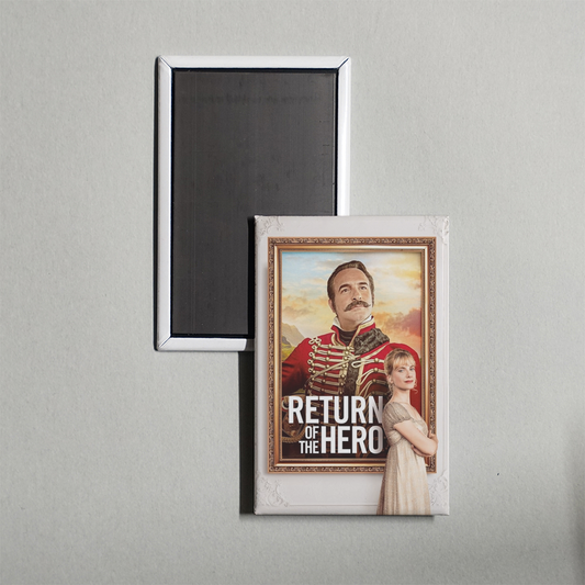 Return of the Hero Mini Movie Fridge Magnet
