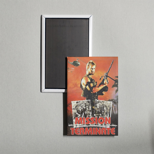 Return of the Kickfighter Mini Movie Fridge Magnet