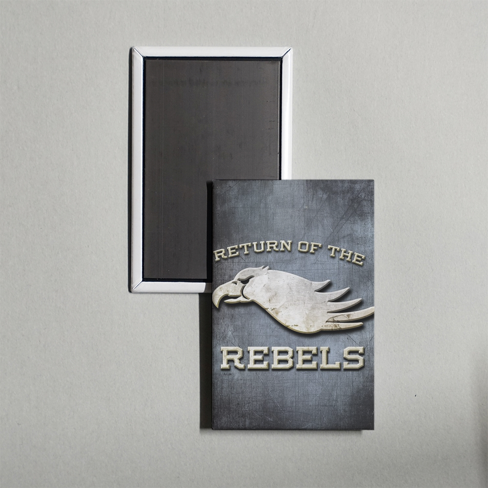 Return of the Rebels Mini Movie Fridge Magnet