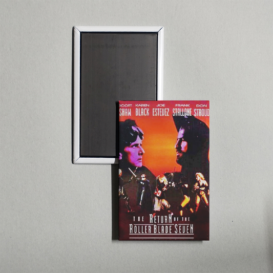 Return of the Roller Blade Seven Mini Movie Fridge Magnet