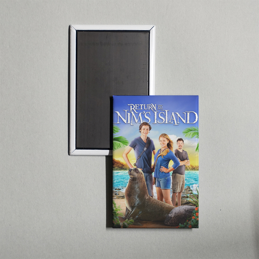 Return to Nim's Island Mini Movie Fridge Magnet