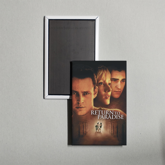 Return to Paradise Mini Movie Fridge Magnet