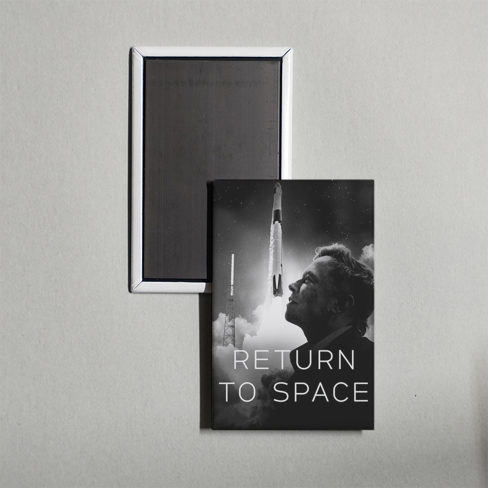 Return to Space Mini Movie Fridge Magnet