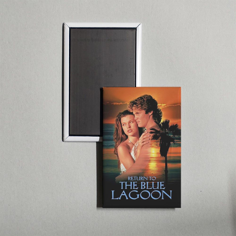 Return to the Blue Lagoon Mini Movie Fridge Magnet