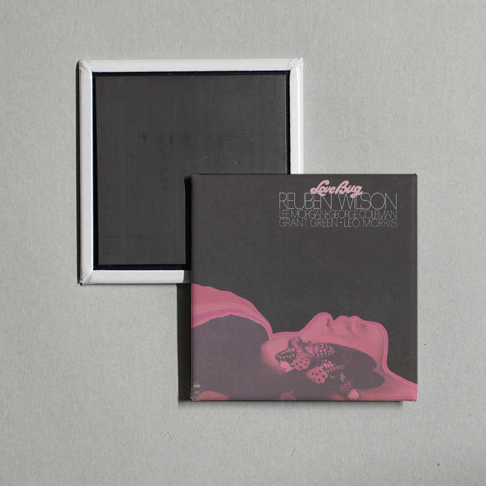 Reuben Wilson - Love Bug Album Cover Fridge Magnet