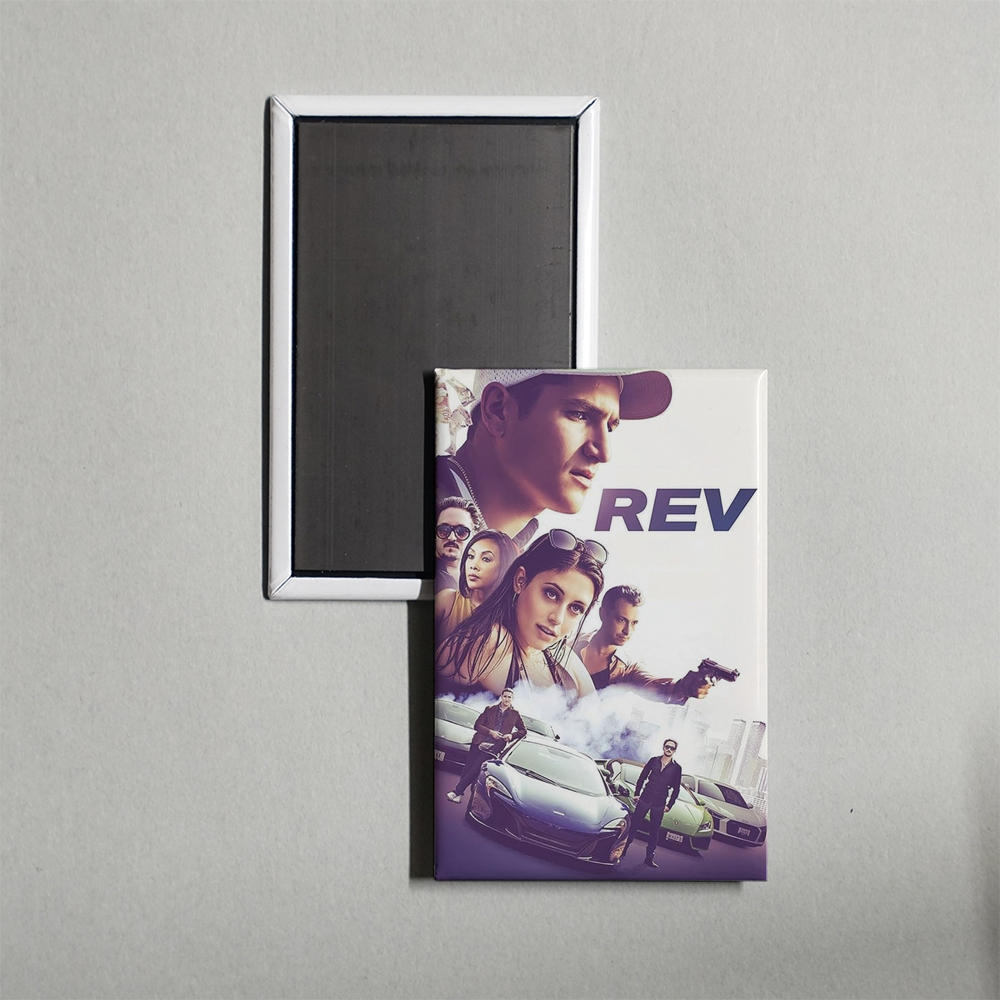 Rev Mini Movie Fridge Magnet