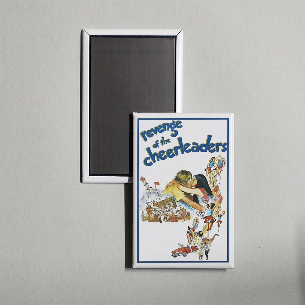 Revenge of the Cheerleaders Mini Movie Fridge Magnet