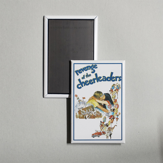 Revenge of the Cheerleaders Mini Movie Fridge Magnet