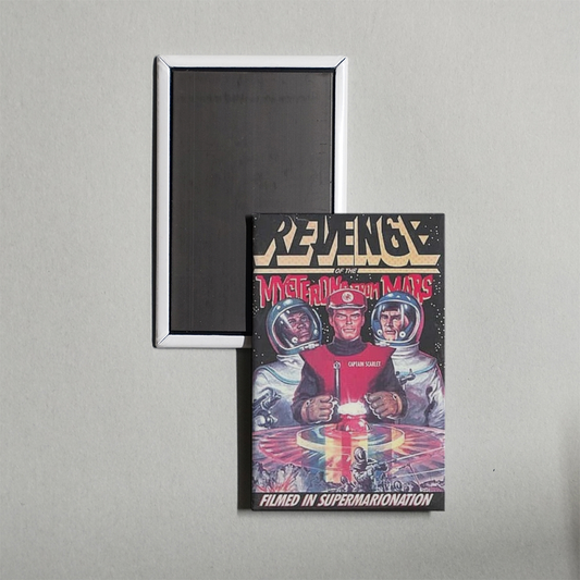 Revenge of the Mysterons from Mars Mini Movie Fridge Magnet