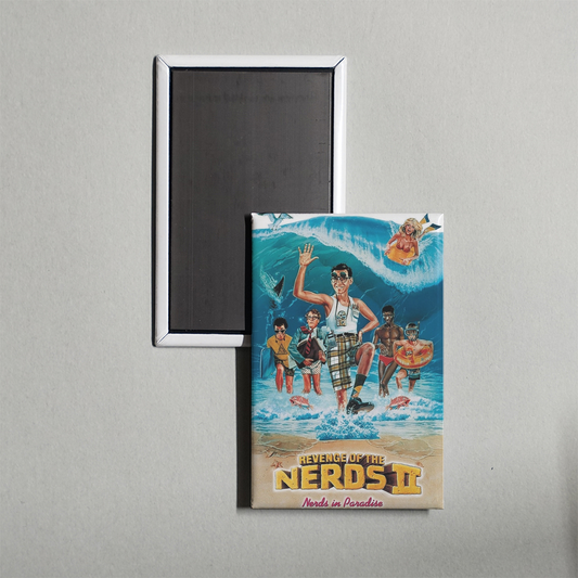 Revenge of the Nerds II Nerds in Paradise Mini Movie Fridge Magnet