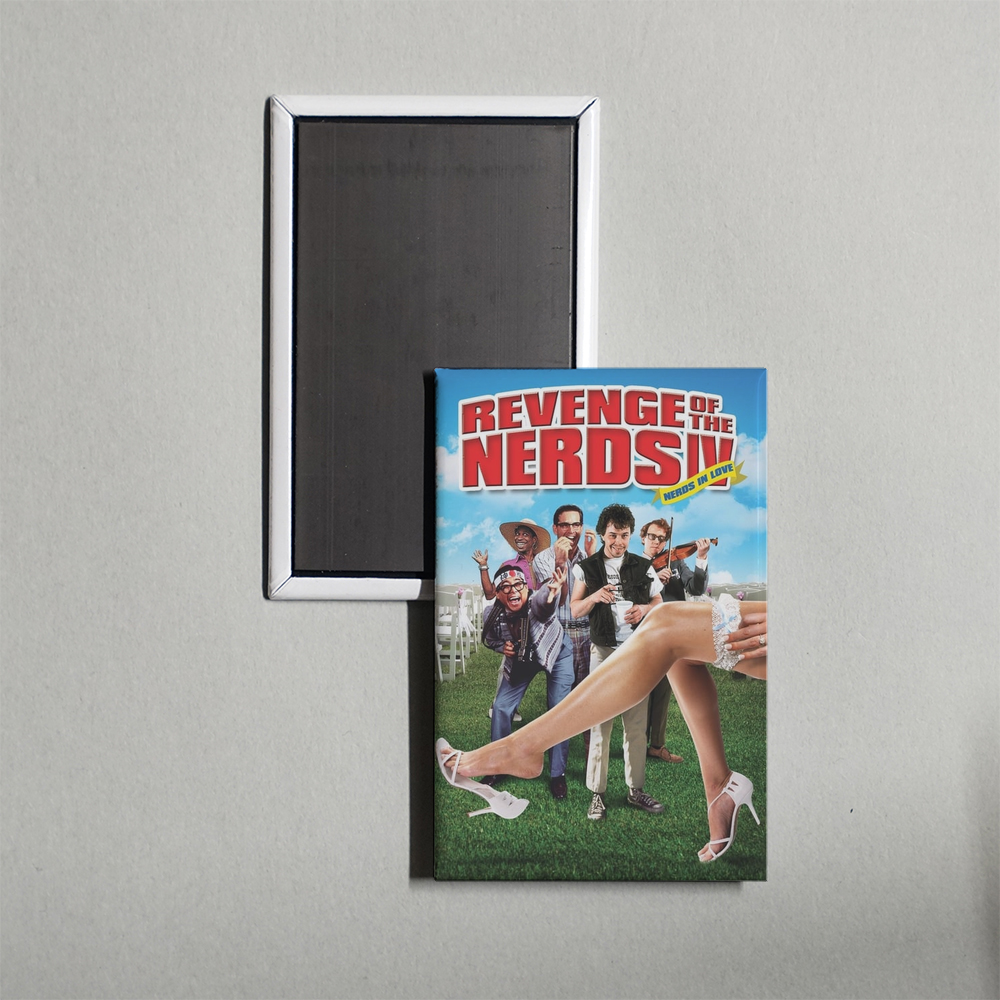 Revenge of the Nerds IV Nerds In Love Mini Movie Fridge Magnet