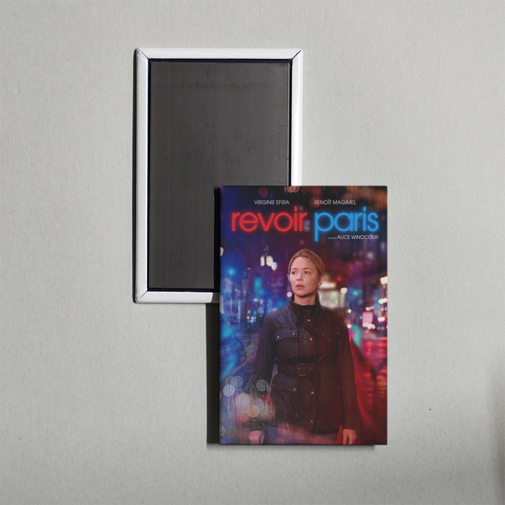 Revoir Paris Mini Movie Fridge Magnet