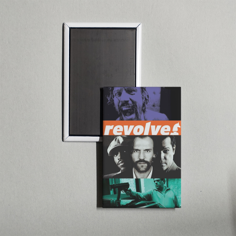 Revolver Mini Movie Fridge Magnet