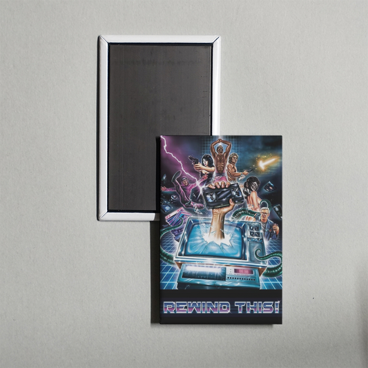 Rewind This! Mini Movie Fridge Magnet
