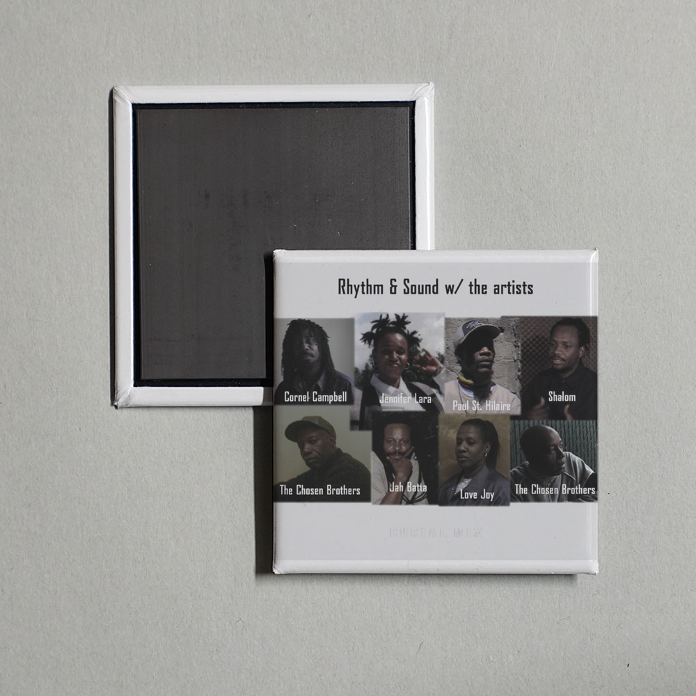Rhythm & Sound - With the Artists Album Cover Fridge Magnet
