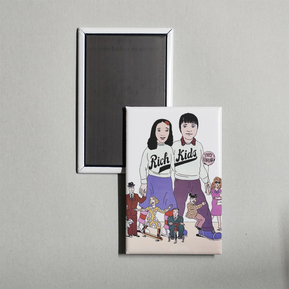 Rich Kids Mini Movie Fridge Magnet