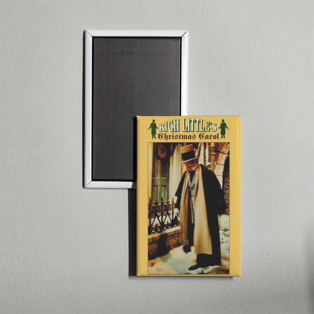 Rich Little's Christmas Carol Mini Movie Fridge Magnet