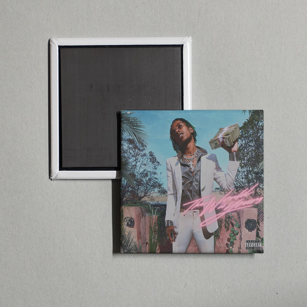 Rich The Kid - The World Is Yours Album Cover Fridge Magnet