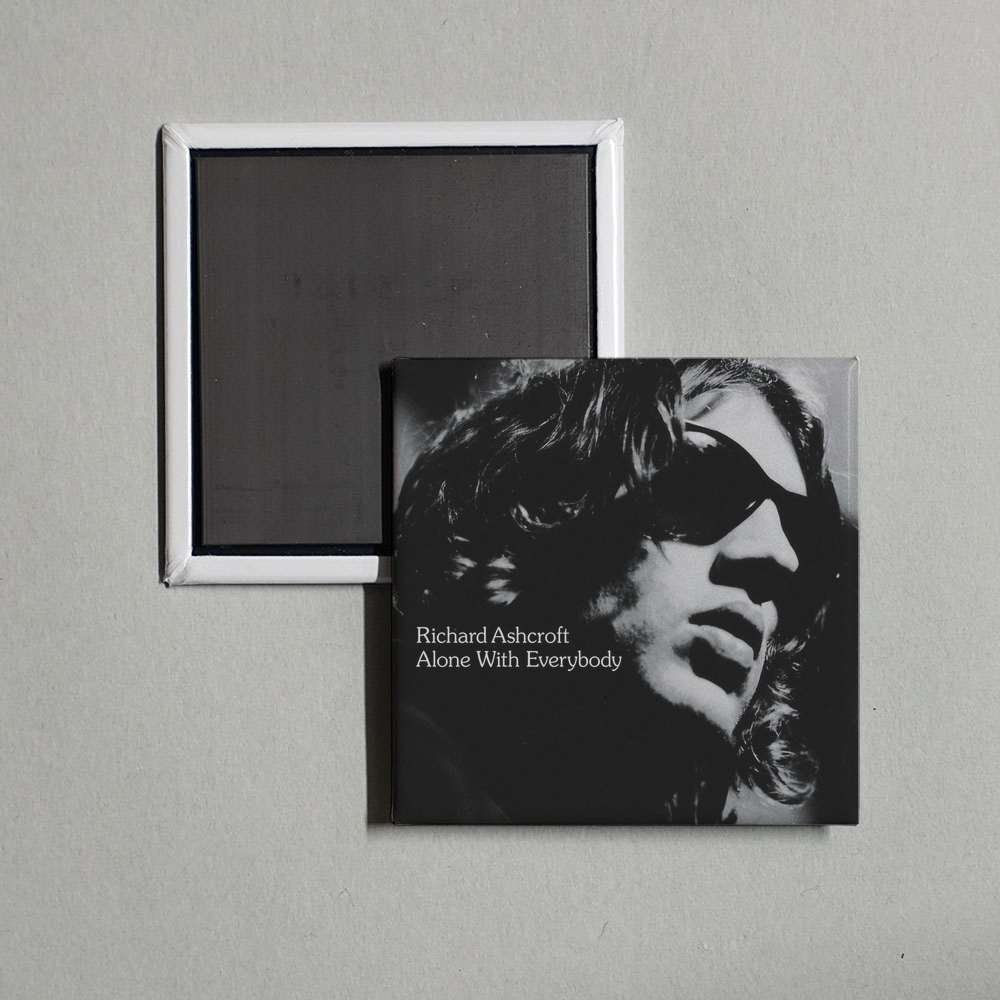 Richard Ashcroft - Alone With Everybody Album Cover Fridge Magnet