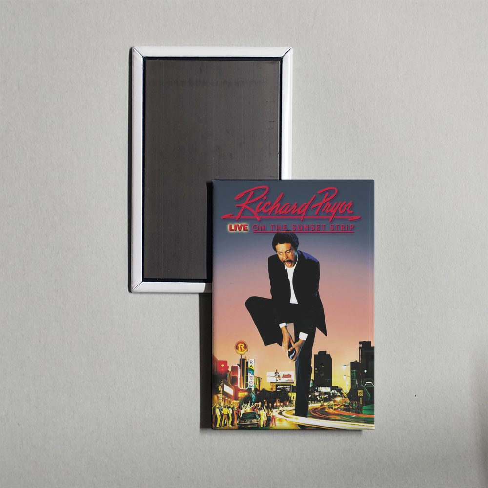 Richard Pryor Live on the Sunset Strip Mini Movie Fridge Magnet