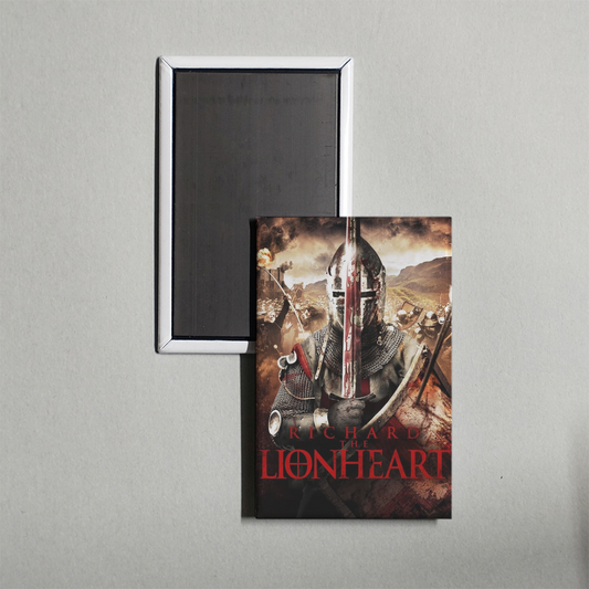 Richard The Lionheart Mini Movie Fridge Magnet