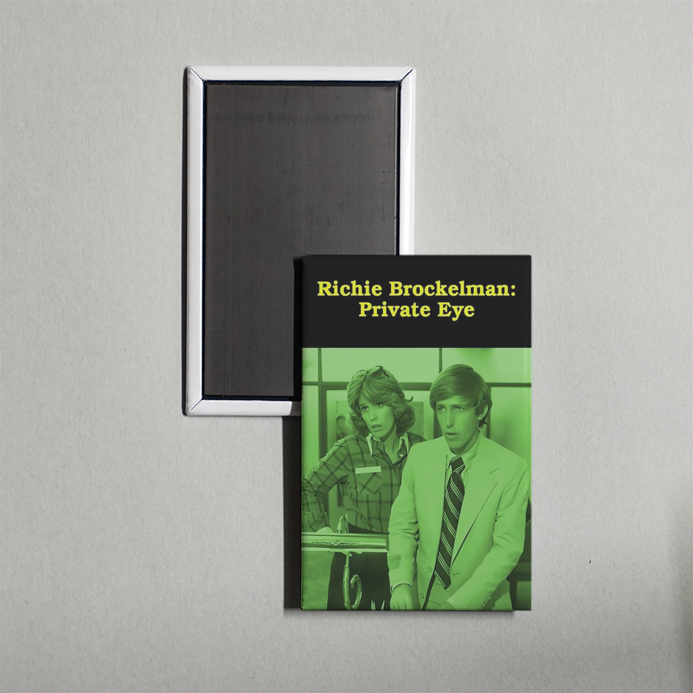 Richie Brockelman, Private Eye TV Show Fridge Magnet