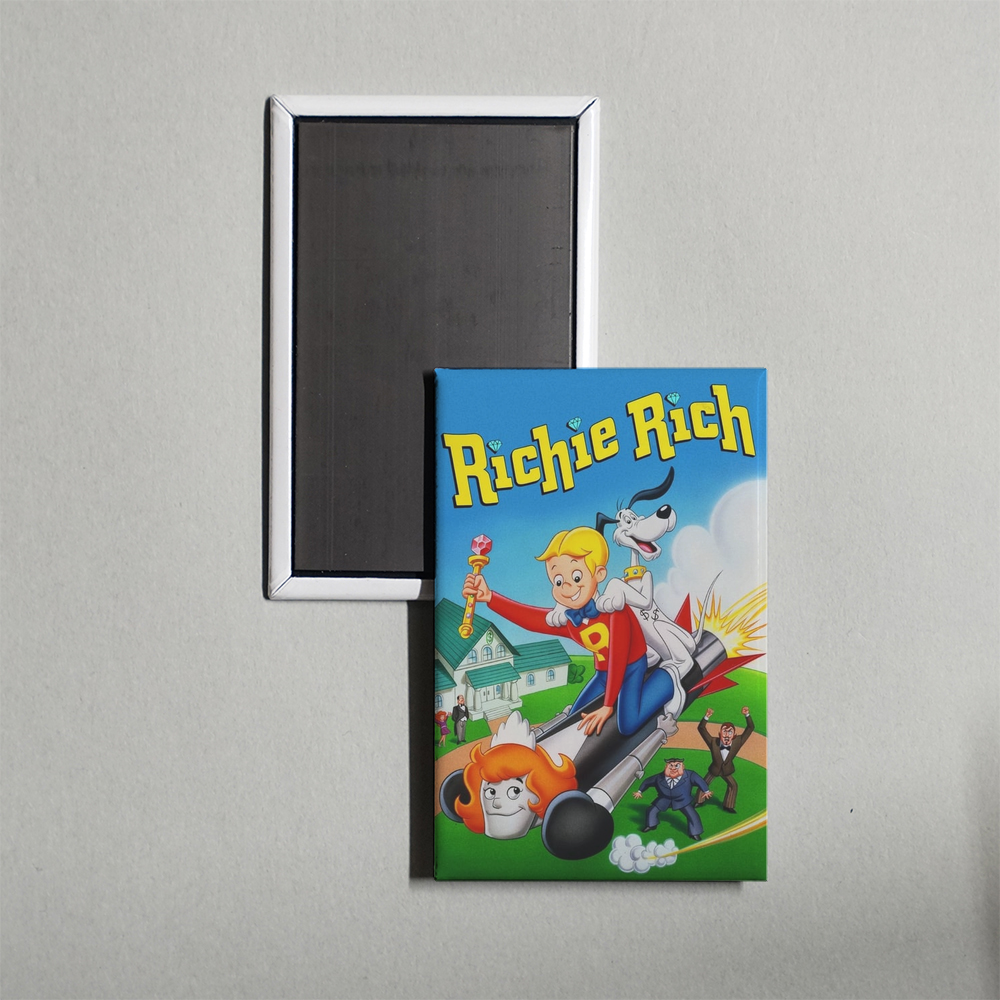 Richie Rich TV Show Fridge Magnet