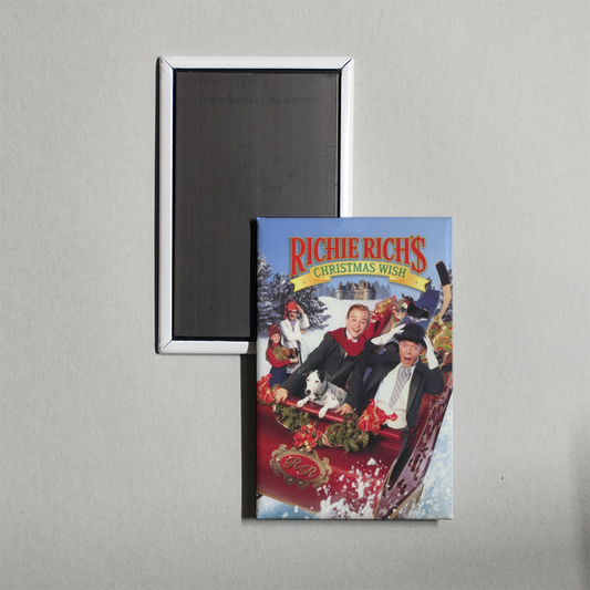 Richie Rich's Christmas Wish Mini Movie Fridge Magnet