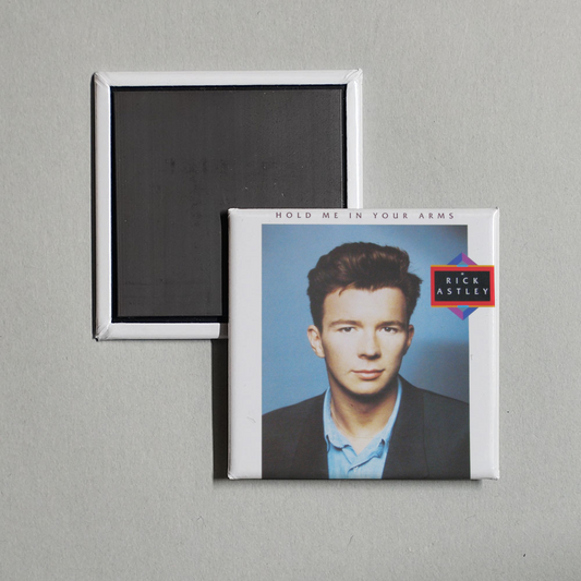 Rick Astley - Hold Me in Your Arms Album Cover Fridge Magnet