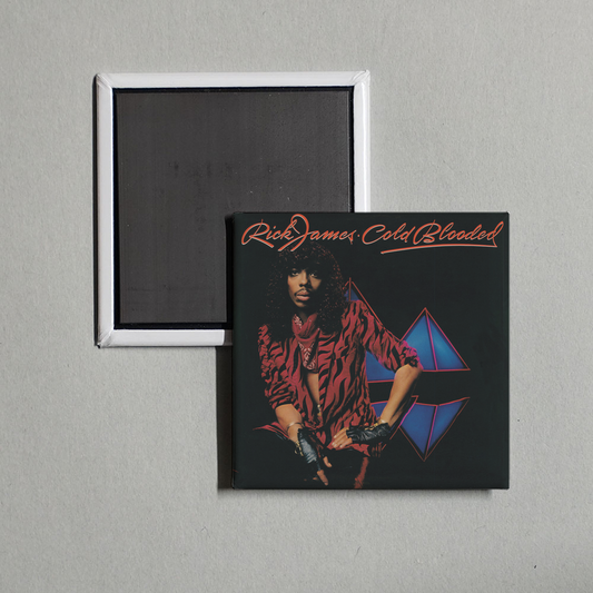 Rick James - Cold Blooded (Expanded Edition) Album Cover Fridge Magnet